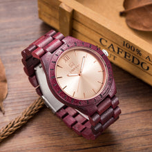 Mens Watches UWOOD Luxury Brand Quartz Watch Casual Bamboo Wood Watch Male Wristwatches Quartz-Watch Relogio Masculino as Gifts
