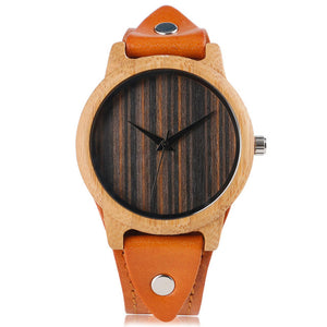 Top Brand Creative Steampunk Bamboo Handmade Wood Watch Men's 2 Styles Wrist Watch Male Sports Quartz Watch Reloj de madera Gift