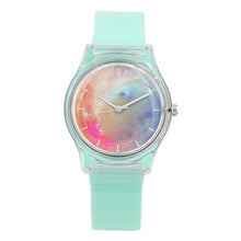 New Fashion Harajuku Star Women Water Resistant Sports Jelly Watch Simple Women Transparent Watches for Lady Girls Watch