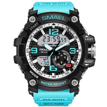SMAEL Digital Watch Men Sport Super Cool Men's Quartz Sports Watches Luxury Brand LED Military Wristwatch Male xfcs