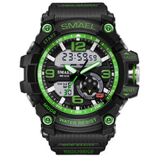 SMAEL Digital Watch Men Sport Super Cool Men's Quartz Sports Watches Luxury Brand LED Military Wristwatch Male xfcs