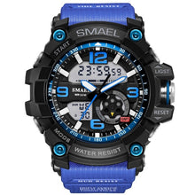 SMAEL Digital Watch Men Sport Super Cool Men's Quartz Sports Watches Luxury Brand LED Military Wristwatch Male xfcs