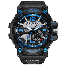 SMAEL Digital Watch Men Sport Super Cool Men's Quartz Sports Watches Luxury Brand LED Military Wristwatch Male xfcs