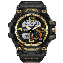 SMAEL Digital Watch Men Sport Super Cool Men's Quartz Sports Watches Luxury Brand LED Military Wristwatch Male xfcs