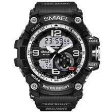SMAEL Digital Watch Men Sport Super Cool Men's Quartz Sports Watches Luxury Brand LED Military Wristwatch Male xfcs