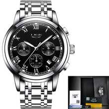 2017 New Watches Men Luxury Brand LIGE Chronograph Men Sports Watches Waterproof Full Steel Quartz Men's Watch Relogio Masculino