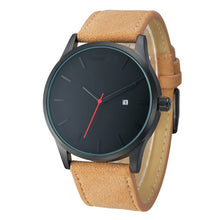 2018 Fashion Quartz Watch Men Watches Male Clock Business Wrist Watch Brand Luxury Leather Calendar Relogio Masculino