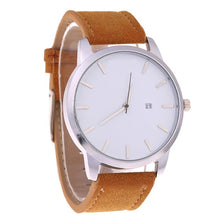 2018 Fashion Quartz Watch Men Watches Male Clock Business Wrist Watch Brand Luxury Leather Calendar Relogio Masculino