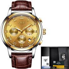 2017 New Watches Men Luxury Brand LIGE Chronograph Men Sports Watches Waterproof Full Steel Quartz Men's Watch Relogio Masculino