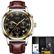 2017 New Watches Men Luxury Brand LIGE Chronograph Men Sports Watches Waterproof Full Steel Quartz Men's Watch Relogio Masculino