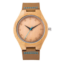 Mens UWOOD Luxury Quartz Watch Casual Bamboo Wood Watch World Map Compass Casual Fashion Wood Bamboo Watch