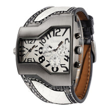 Oulm Brand Quartz Watch Male Outdoor Sport Wristwatches Multiple Time Zone Mens Designer Watches Top Luxury Brand Men Watch