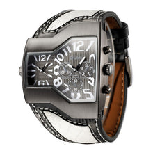 Oulm Brand Quartz Watch Male Outdoor Sport Wristwatches Multiple Time Zone Mens Designer Watches Top Luxury Brand Men Watch