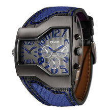 Oulm Brand Quartz Watch Male Outdoor Sport Wristwatches Multiple Time Zone Mens Designer Watches Top Luxury Brand Men Watch