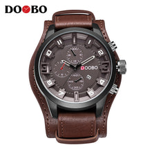 relogio masculino DOOBO Watch Men Military Quartz Watch Men Watches Top Brand Luxury Leather Strap Sports Wristwatch Date Clock