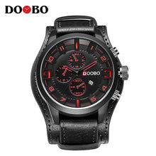 relogio masculino DOOBO Watch Men Military Quartz Watch Men Watches Top Brand Luxury Leather Strap Sports Wristwatch Date Clock