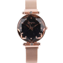 New Brand Rose Gold Star Women Watch Stainless Steel Luxury Ladies Watch Creative Girl Quartz Wristwatch Clock Relogio Feminino